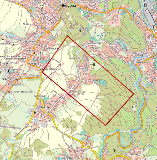 Bergbau Übersichtskarte 2